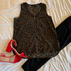 Apt 9 | Animal print sleeveless top